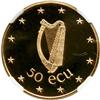 Image 2 : Ireland. 50 Ecu, 1990. NGC PF69