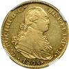 Image 1 : Mexico. 4 Escudos, 1805-Mo TH. NGC EF45