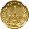 Image 2 : Mexico. 1 Peso, 1899-Mo M. NGC MS65