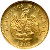 Image 1 : Mexico. 1 Peso, 1900-Mo M. NGC MS65