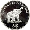 Image 2 : Palau. 5 Dollars struck in Palladium, 1999. NGC PF67