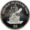 Image 2 : Palau. 5 Dollars struck in Palladium, 1999. NGC PF69