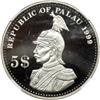 Image 2 : Palau. 5 Dollars struck in Palladium, 1999. NGC PF69