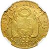 Image 2 : Peru. 4 Escudos, 1855-MB (Lima). NGC AU50