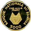 Image 2 : Rwanda. 5000 Francs, 1990. NGC PF64