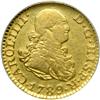 Image 1 : Spain. 1/2 Escudo, 1789-MF (Madrid). NCS VF