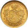 Image 2 : Sweden. 20 Kronor, 1887-EB. NGC MS65