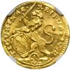 Image 1 : Switzerland - Zurich. 1/4 Ducat, 1748. NGC MS63