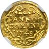 Image 2 : Switzerland - Zurich. 1/4 Ducat, 1748. NGC MS63