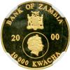 Image 2 : Zambia. 10,000 Kwacha, 2000. NGC PF68
