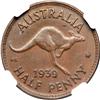 Image 2 : Australia. 1/2 Penny, 1939. NGC AU58