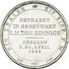 Image 2 : German States - Saxony. Taler, 1855-F. EF