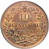 Image 2 : Italy. 10 Centesimi, 1894-BI. PCGS MS64