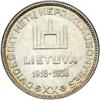 Image 2 : Lithuania. 10 Litu, 1938. EF