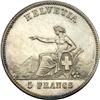 Image 1 : Switzerland. 5 Francs, 1863. EF