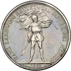 Switzerland. 5 Francs, 1869. EF