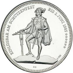 Switzerland. 50 Francs, 1985. PF