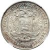 Image 2 : Venezuela. 2 Bolivares, 1904. NGC AU58