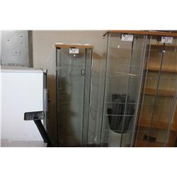 5FT TALL GLASS DISPLAY CABINET