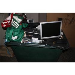 LOT OF MISC OFFICE SUPPLIES & COMPUTER EQUIPMENT