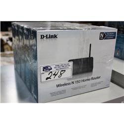 5 D-LINK WIRELESS N150 HOME ROUTERS