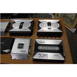 15 CAR STEREO AMPLIFIERS
