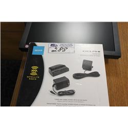 3 SAMSUNG MONITORS & A DELPHI HOME KIT