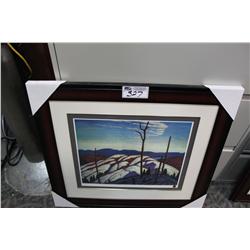 FRAMED LIMITED EDITION PRINT 285/695