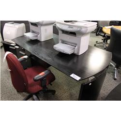 BLACK MODERN OFFICE DESK