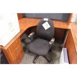 GLOBAL ERGOGEL BLACK MULTILEVER TASK CHAIR