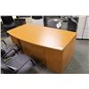 Image 1 : CHERRY BOWFRONT EXECUTIVE DESK