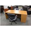 Image 2 : CHERRY BOWFRONT EXECUTIVE DESK