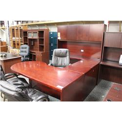 DARK GREY 5 DRAWER LATERAL FILE CABINET