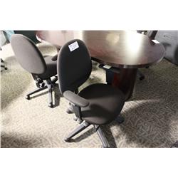 BLACK MULTI LEVER ERGONOMIC TASK CHAIR
