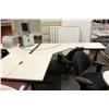 Image 2 : STEELCASE 3 PIECE ERGONOMIC COMPUTER DESK