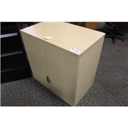 MAPLE 2 DOOR STORAGE CABINET