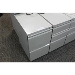 GREY MOBILE FILE PEDESTAL