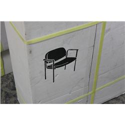 LOT OF 12 BRAND NEW OFFICE CHAIRS