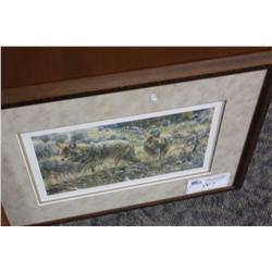 FRAMED PRINT "LION PACK"