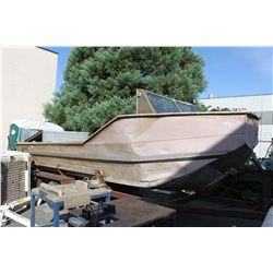 24' RIVER BOAT WITH TRAILER 15%
