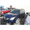 Image 1 : 2005 BLUE PONTIAC VIBE 4DR HATCHBACK