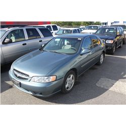 2001 BLUE NISSAN ALTIMA 4 DOOR SEDAN GXE