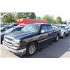 Image 1 : 2005 BLACK CHEVY SILVERADO P/U 149 - 467 KM GAS