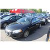 Image 1 : 2004 BLACK CHRYSLER SEBRING 4 DR SDN 121372 KM GAS