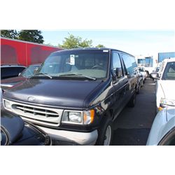 1999 BLUE FORD ECONOLINE E-350 XL SUPERDUTY
