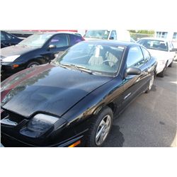 2001 BLACK PONTIAC SUNFIRE 2DR COUPE