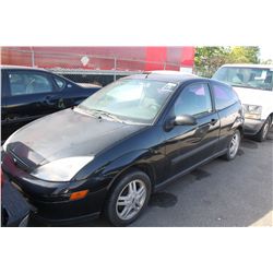 2000  BLACK FORD FOCUS 4DR HATCHBACK