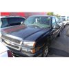 Image 1 : 2005 BLUE CHEVROLET SILVERADO 2DR PICK UP