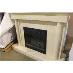 MANUFACTURED STONE MANTEL ELECTRICAL FIRE PLACE