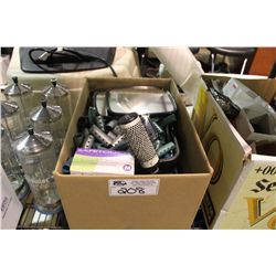 BOX OF ASSORTED SPA EQUIPTMENT